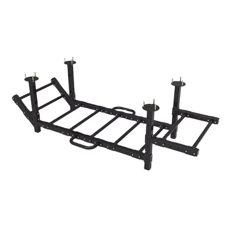 Home Gym Wall - Duvara Monte Çoklu Kavrama Merdivenli Barfiks