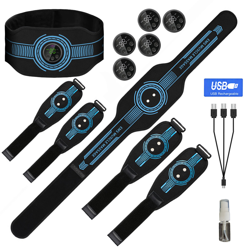 Home Gym Essentials - USB şarj edilebilir karın kas çalıştırıcı