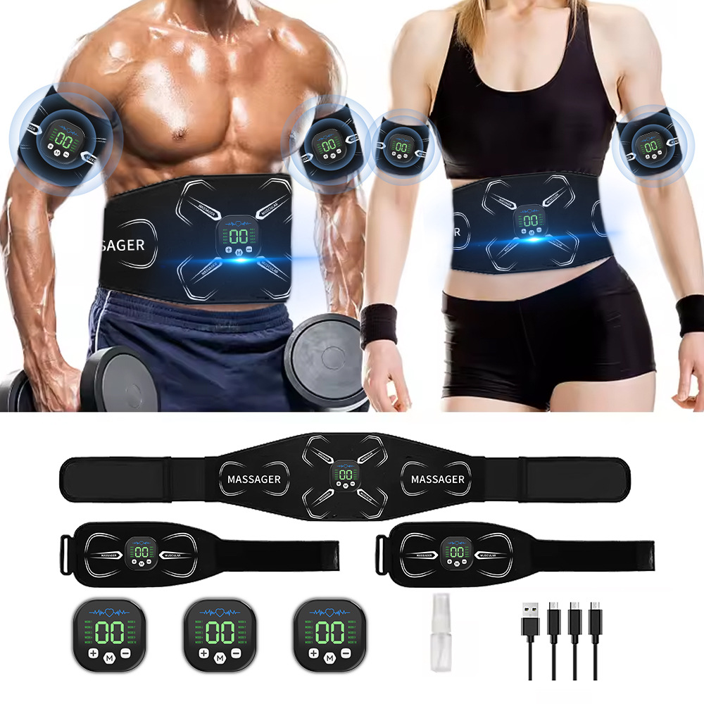 Leg Home Gym Workout - EMS Kas Stimülatörü Karın Kası Geliştirici