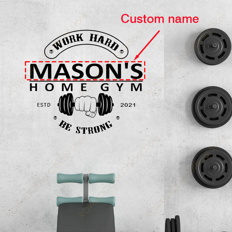Kişiselleştirilmiş İsim + Meti - Home Gym Names incelemesi ve fiyatı