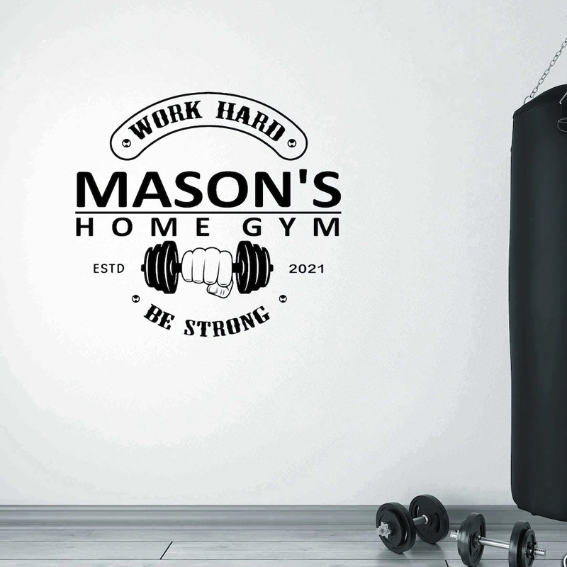 Kişiselleştirilmiş İsim + Meti - Home Gym Names incelemesi ve fiyatı