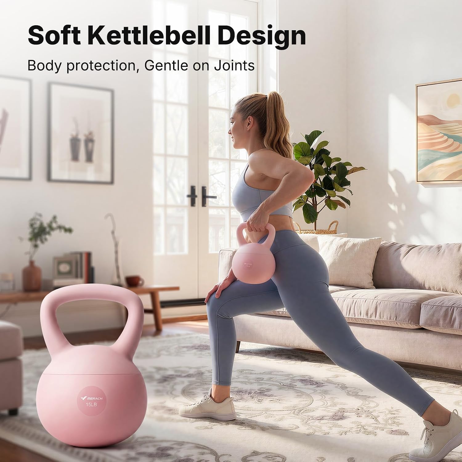 Geniş Kaymaz Saplı Yumuşak Ket - Home Gym Kettler incelemesi ve fiyatı