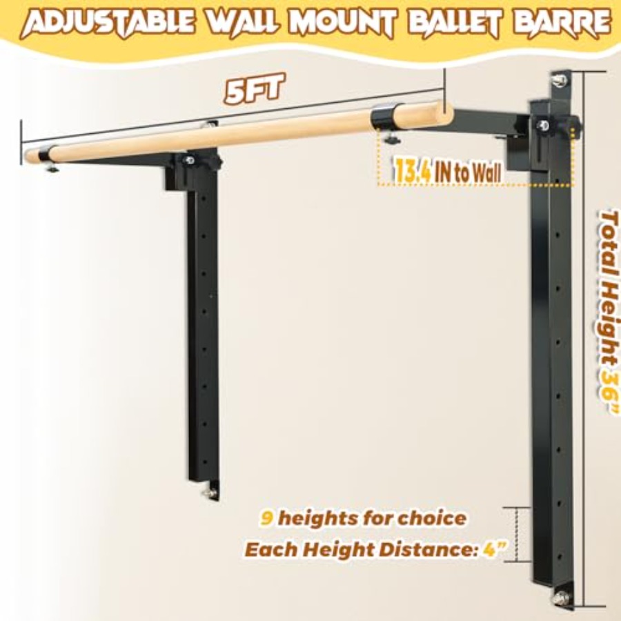 Duvara Monte Edilebilir Bale B - Home Gym Wall incelemesi ve fiyatı