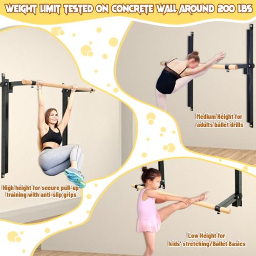Duvara Monte Edilebilir Bale B - Home Gym Wall incelemesi ve fiyatı