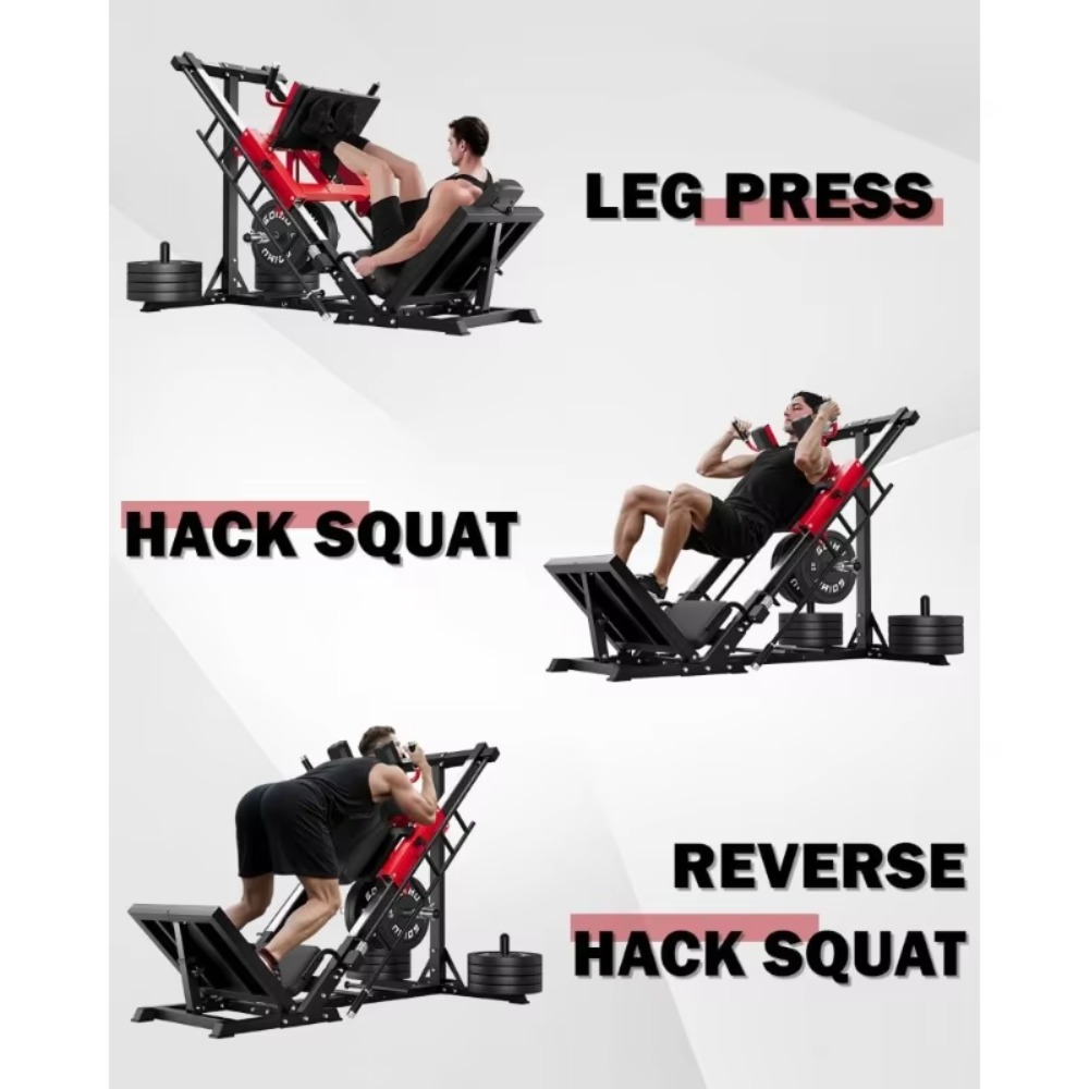 3'ü 1 Arada Bacak Presi Hack S - Home Gym Quad incelemesi ve fiyatı