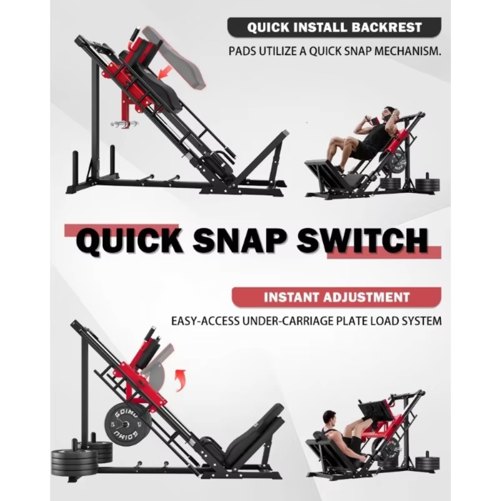 3'ü 1 Arada Bacak Presi Hack S - Home Gym Quad incelemesi ve fiyatı