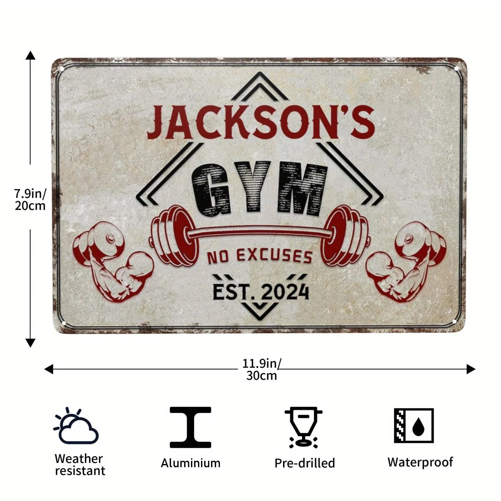 [2D Düz] Özelleştirilebilir Ki - Home Gym Names incelemesi ve fiyatı